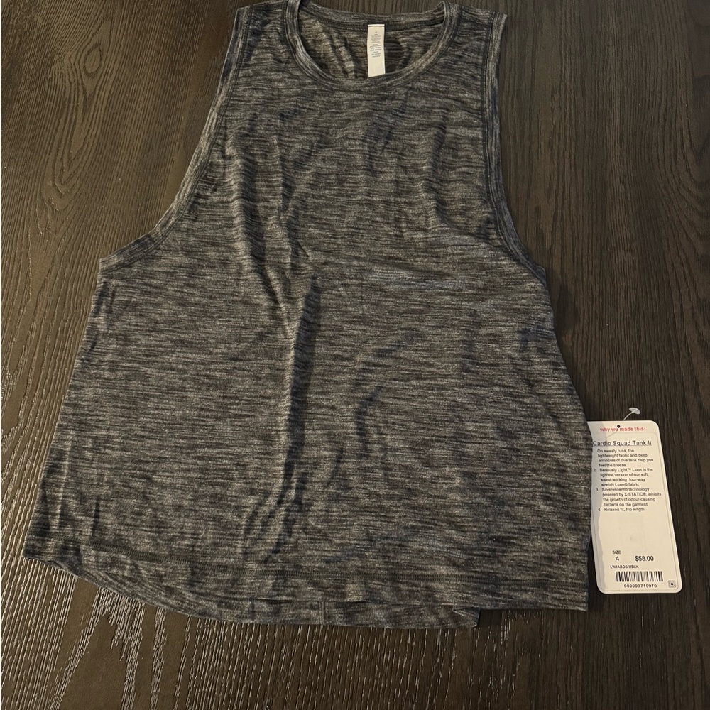 Lululemon Cardio Squad Tank Top size 4